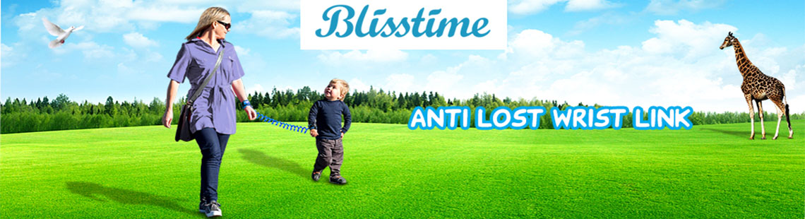 Blisstime Anti Lost Wrist Link Safety Wrist Link for Toddlers, Babies & Kids
