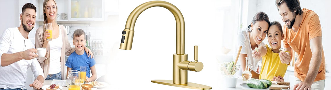 Phiestina 2 Handle 3 Hole 8 Inch Widespread Bathroom Faucet with Metal Pop-Up Drain, Brushed Nickel, WF015-1-BN